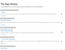 Tablet Screenshot of holydonkey.blogspot.com