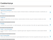 Tablet Screenshot of csodatarisznya.blogspot.com