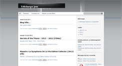 Desktop Screenshot of jeuxtelechargez.blogspot.com