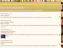 Tablet Screenshot of bookishbimbo.blogspot.com