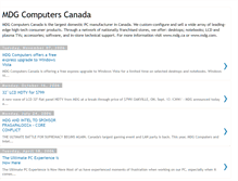 Tablet Screenshot of mdgcomputers.blogspot.com