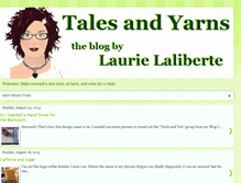 Tablet Screenshot of laurielaliberte.blogspot.com