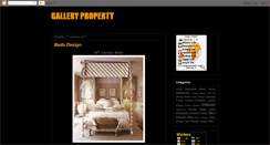 Desktop Screenshot of gallery-property.blogspot.com