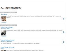 Tablet Screenshot of gallery-property.blogspot.com