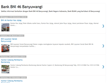 Tablet Screenshot of bankbni46banyuwangi.blogspot.com