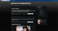 Desktop Screenshot of bindashstory.blogspot.com