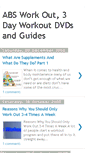 Mobile Screenshot of absworkoutdvd.blogspot.com