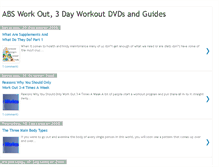 Tablet Screenshot of absworkoutdvd.blogspot.com