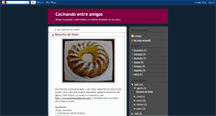 Desktop Screenshot of cocinandoentreamigos.blogspot.com