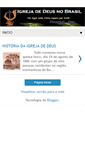 Mobile Screenshot of igrejadedeusquirinopolis.blogspot.com