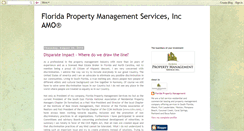 Desktop Screenshot of floridapropertymanagement.blogspot.com