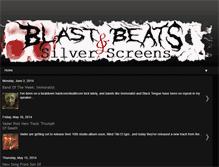 Tablet Screenshot of blastbeatsandsilverscreens.blogspot.com