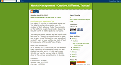 Desktop Screenshot of mosha-management.blogspot.com