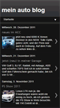Mobile Screenshot of meinautoblog.blogspot.com