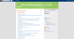 Desktop Screenshot of bitkiseltedavibilgileri.blogspot.com