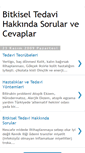 Mobile Screenshot of bitkiseltedavibilgileri.blogspot.com