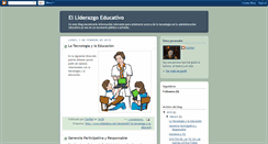 Desktop Screenshot of liderazgoeducativo2009.blogspot.com