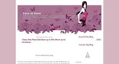 Desktop Screenshot of faceofavon.blogspot.com