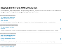 Tablet Screenshot of indoorfurnituremanufacturer.blogspot.com