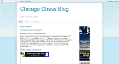 Desktop Screenshot of chicagochess.blogspot.com