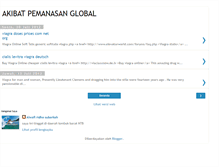 Tablet Screenshot of akibatpemanasanglobal.blogspot.com