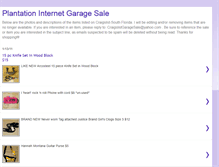 Tablet Screenshot of internetgaragesaleseenoncraigslist.blogspot.com