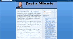 Desktop Screenshot of justaminuteradio.blogspot.com