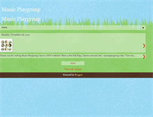 Tablet Screenshot of musicplaygroup.blogspot.com