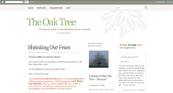Desktop Screenshot of lessonsoftheoaktree.blogspot.com