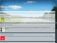 Tablet Screenshot of makisale.blogspot.com