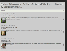 Tablet Screenshot of jogiexperience.blogspot.com