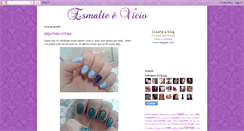 Desktop Screenshot of esmaltevicio.blogspot.com