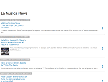 Tablet Screenshot of la-musica-news.blogspot.com