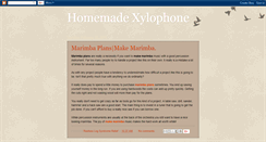 Desktop Screenshot of homemade-xylophone.blogspot.com
