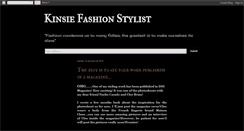 Desktop Screenshot of kinsiefashionstylist.blogspot.com