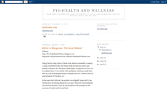 Desktop Screenshot of fyi-healthandwellness.blogspot.com