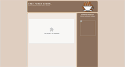 Desktop Screenshot of forex-signal-trading.blogspot.com