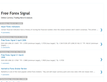 Tablet Screenshot of forex-signal-trading.blogspot.com