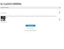 Tablet Screenshot of elclasicoherrera.blogspot.com