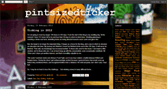 Desktop Screenshot of pintsizedticker.blogspot.com