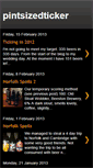 Mobile Screenshot of pintsizedticker.blogspot.com