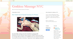 Desktop Screenshot of goddessmassagenyc.blogspot.com