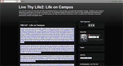Desktop Screenshot of livethylife2.blogspot.com