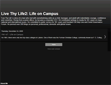 Tablet Screenshot of livethylife2.blogspot.com