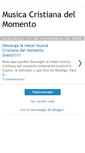 Mobile Screenshot of lamejormusicacristianadelmomento.blogspot.com