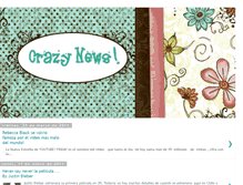 Tablet Screenshot of lascrazynews.blogspot.com