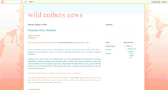 Desktop Screenshot of embersnews.blogspot.com