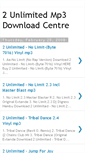 Mobile Screenshot of 2-unlimited-mp3-download.blogspot.com