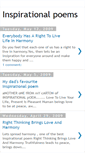 Mobile Screenshot of inspirationpoems.blogspot.com