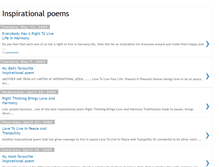 Tablet Screenshot of inspirationpoems.blogspot.com